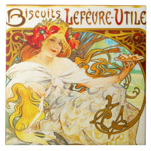 Biscuits Lefèvre-Utile - grand carreau de