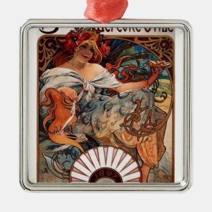 Biscuits Lefevre-Utile Metal Ornament