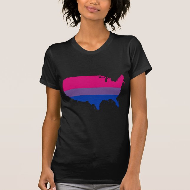Bisexual America T-Shirt (Front)