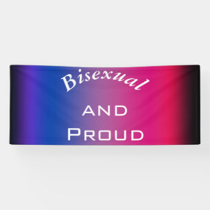 Bisexual and Proud Banner