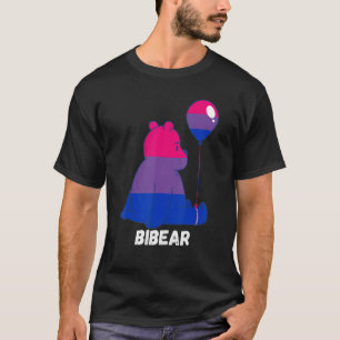Bisexual Bear Ballon Bisexual Flag LGBTQ Bisexual T-Shirt