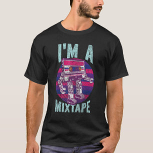 Bisexual Bi Pride Flag Tape Cassette I'm A Mixtape T-Shirt