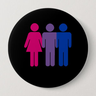 Bisexual Boy 4 Inch Round Button