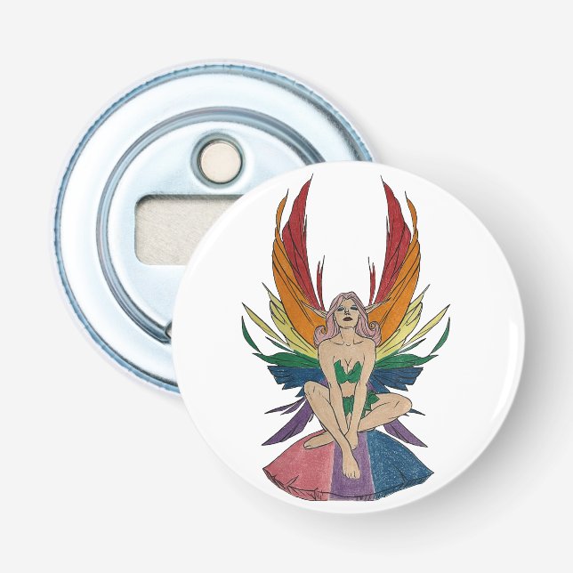 Bisexual Faerie Bottle Opener (Front)