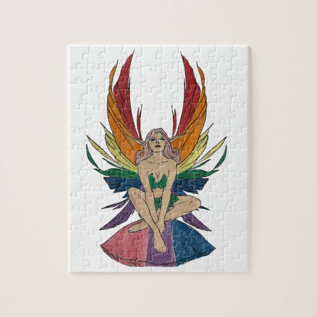 Bisexual Faerie Jigsaw Puzzle (Vertical)