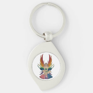 Bisexual Faerie Keychain