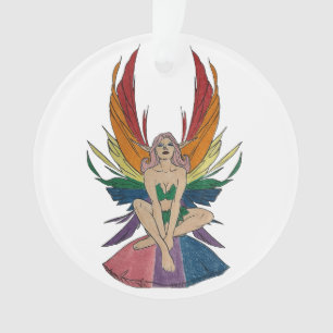 Bisexual Faerie Ornament