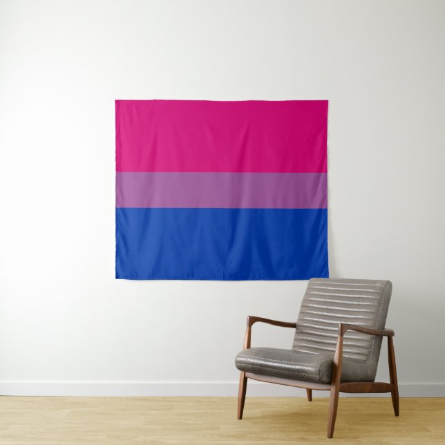 Bisexual Flag 50 x 60 Tapestry (In Situ (Horizontal))