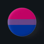 Bisexual flag badge / 1 inch round button<br><div class="desc">The flag of bisexuality.

https://en.wikipedia.org/wiki/Bisexuality</div>