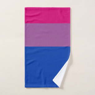 Bisexual Flag Hand Towel