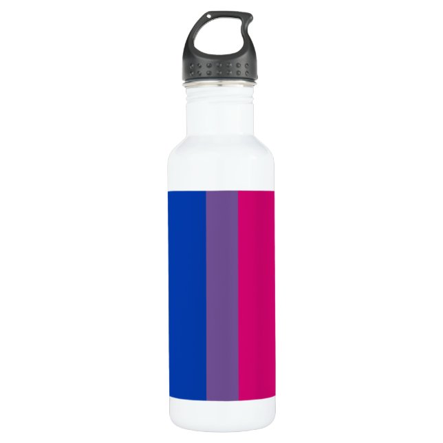 BISEXUAL FLAG ORIGINAL -.png 710 Ml Water Bottle (Front)
