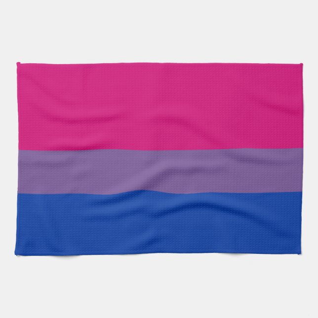 BISEXUAL FLAG ORIGINAL -.png Kitchen Towel (Horizontal)