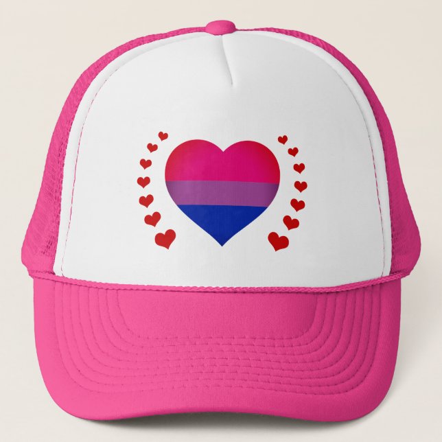 Bisexual Flag & Pride community Hats /gender flag (Front)