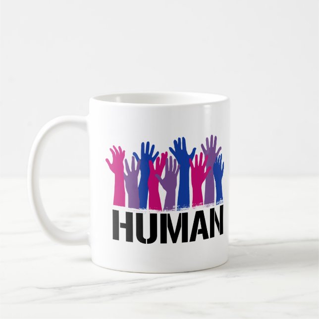 Bisexual Human Coffee Mug (Left)