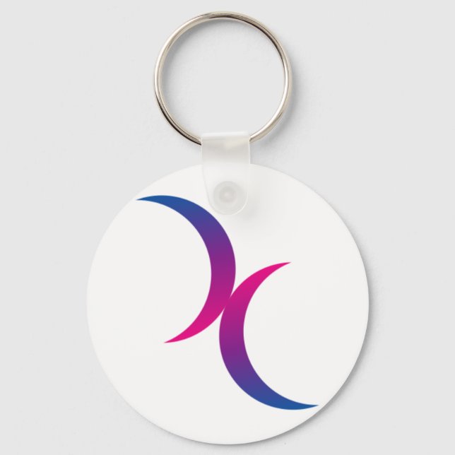 bisexual keychain (Front)