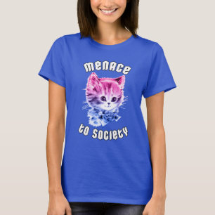 Bisexual Menace Kitty T-Shirt