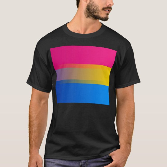 Bisexual / Pansexual (Design 2) T-Shirt (Front)