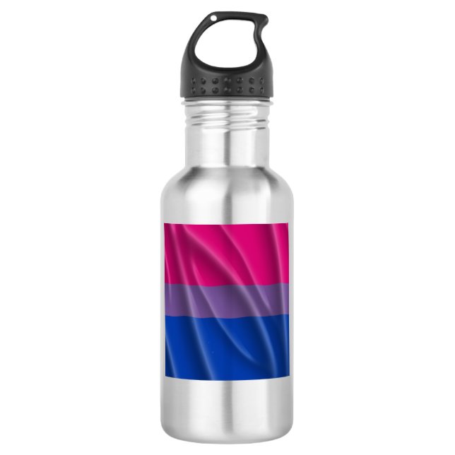 BISEXUAL PRIDE 710 ML WATER BOTTLE (Front)