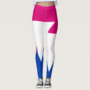 Bisexual Pride and Symbol Flag - Leggings