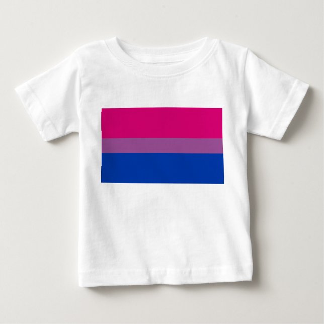 Bisexual Pride (Bi Flag) Baby T-Shirt (Front)