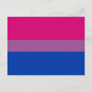 Bisexual Pride (Bi Flag) Postcard