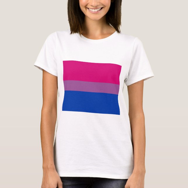 Bisexual Pride (Bi Flag) T-Shirt (Front)