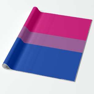 Bisexual Pride (Bi Flag) Wrapping Paper