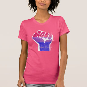 Bisexual Pride Fist T-Shirt