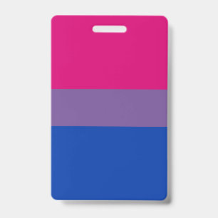 Bisexual Pride Flag Badge