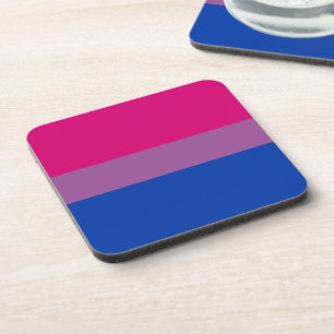 Bisexual Pride Flag Coaster