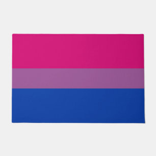Bisexual Pride Flag Doormat