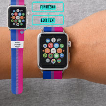 Bisexual Apple Watch Bands Zazzle CA