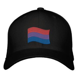 Bisexual Pride Flag Embroidered Hat