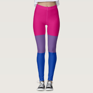 Bisexual Pride Flag Leggings