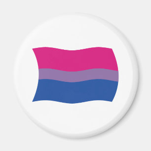 Bisexual Pride Flag Magnet