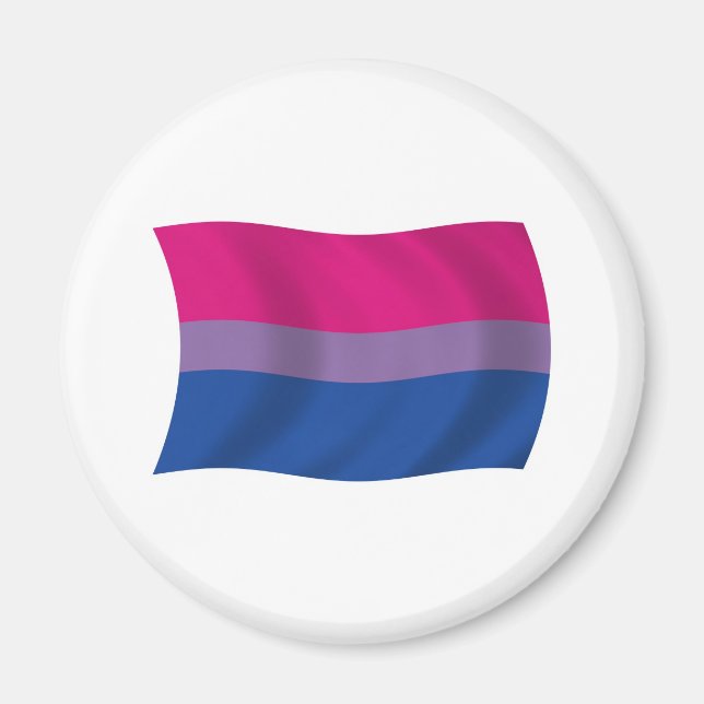 Bisexual Pride Flag Magnet (Front)