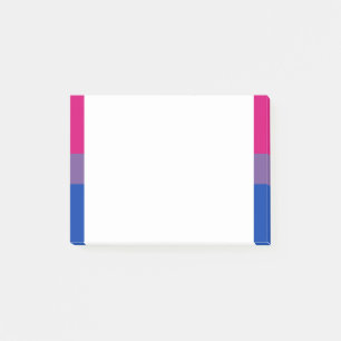 Bisexual Pride Flag Post-it Notes