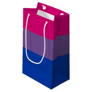 Bisexual Pride Flag Small Gift Bag