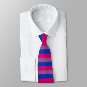 Bisexual Pride Flag Tie