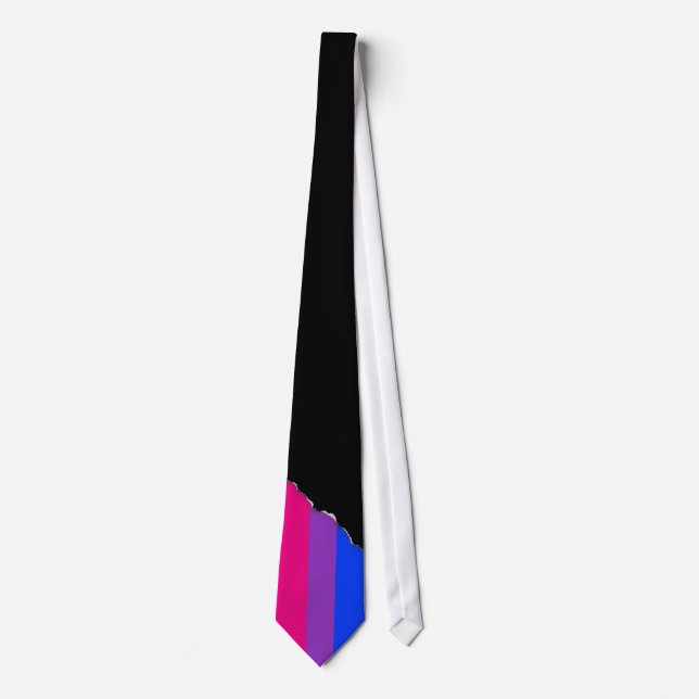 Bisexual Pride Flag Tie (Front)