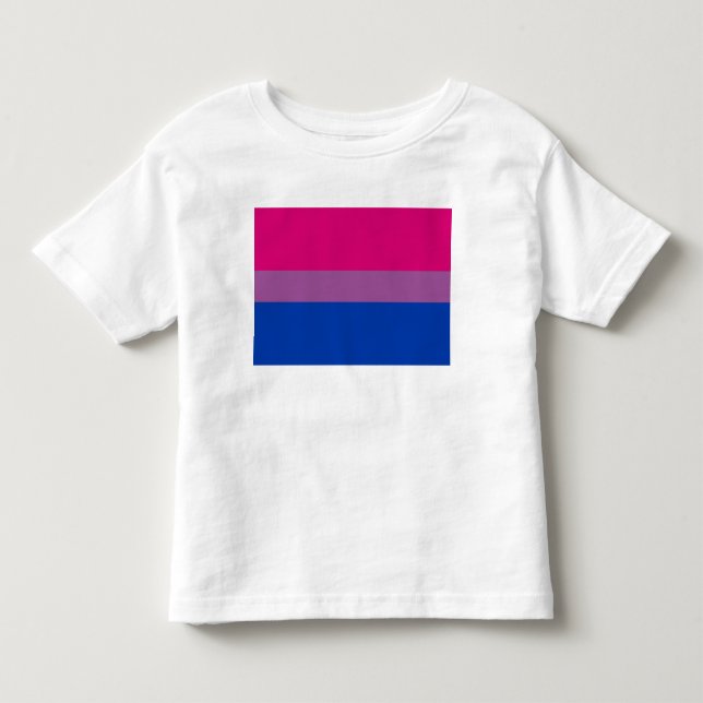 Bisexual Pride Flag Toddler T-shirt (Front)