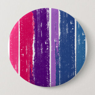 BISEXUAL PRIDE INK BAR 4 INCH ROUND BUTTON