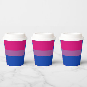 Bisexual Pride! Paper Cups