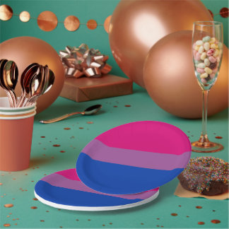 Bisexual Pride! Paper Plate