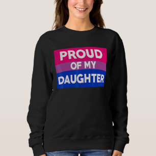 Bisexual Pride Proud Of My Daughter Mom & Dad Tee