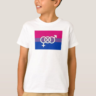 Bisexual Pride Symbol Flag T-Shirt