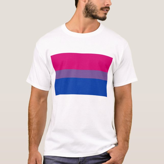 Bisexual Pride t-shirt (Front)