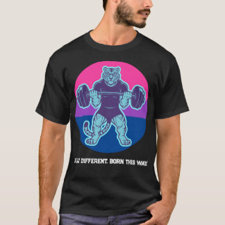Bisexual Pride Tiger Lifter Gym Shirt — Born This