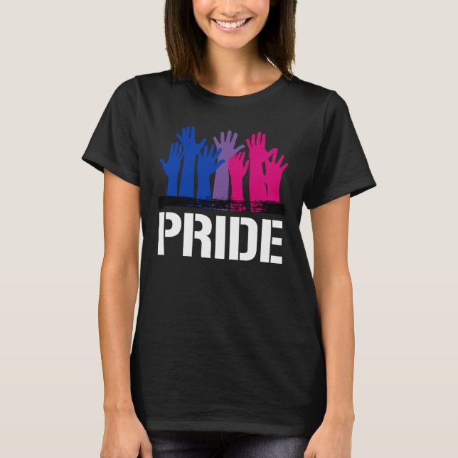 Bisexual Pride Together T-Shirt (Front)