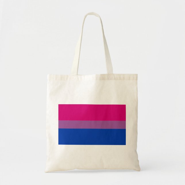 Bisexual Pride Tote Bag (Front)